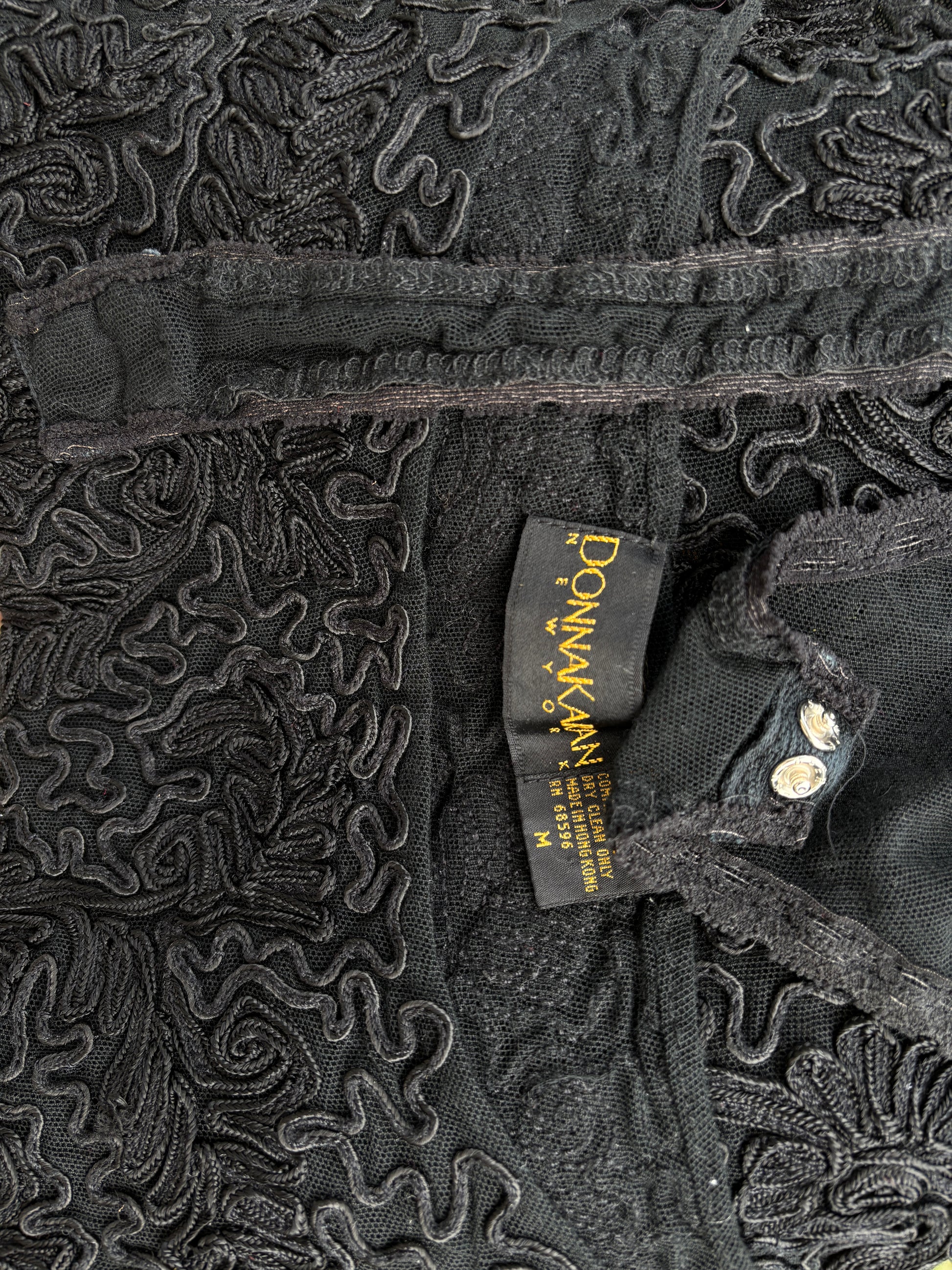 Donna Karan 1990's Brocade Bodysuit - Size XS/S