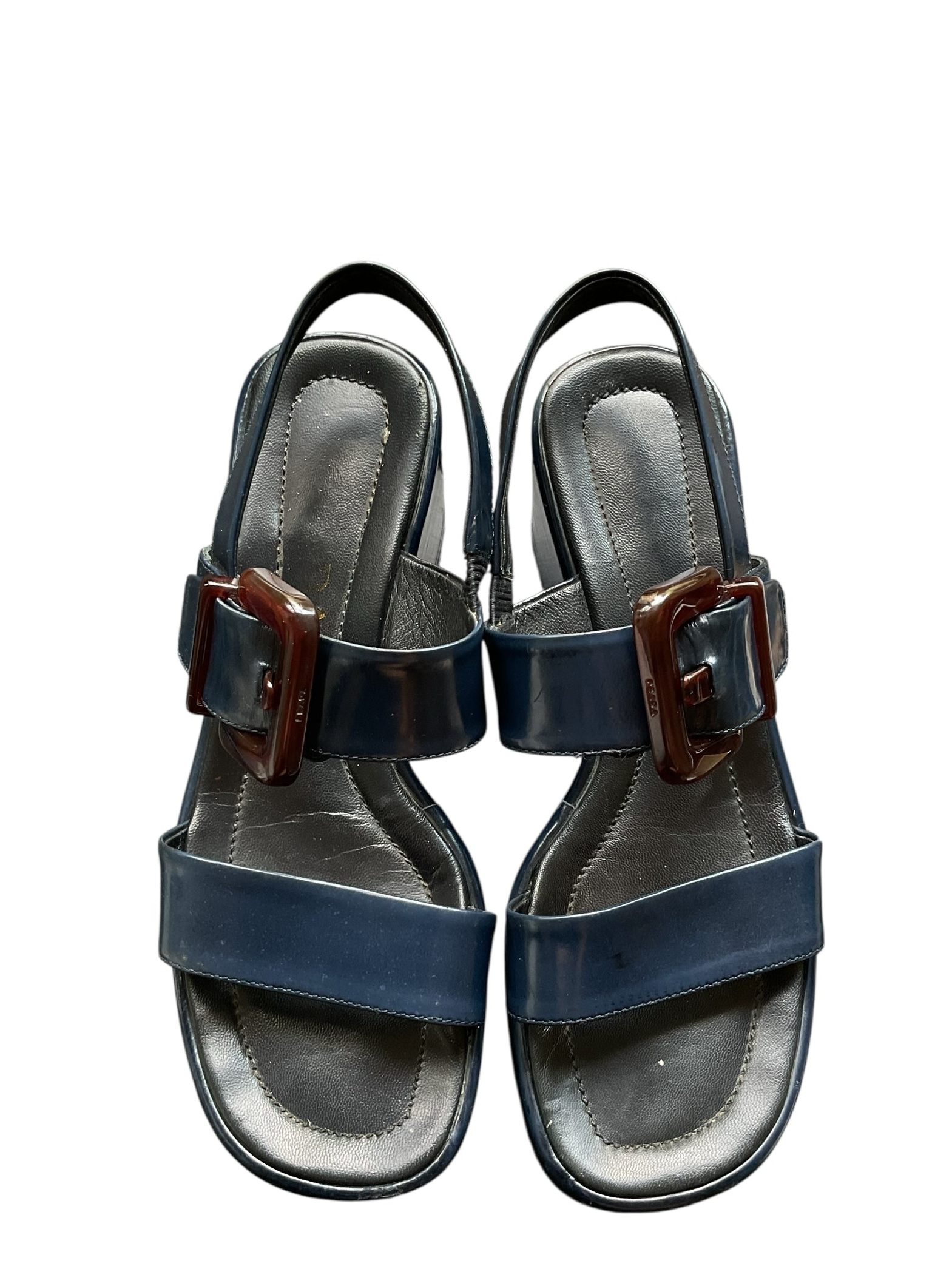 Prada circa S/S 1996 Platform Sandals - Size 9
