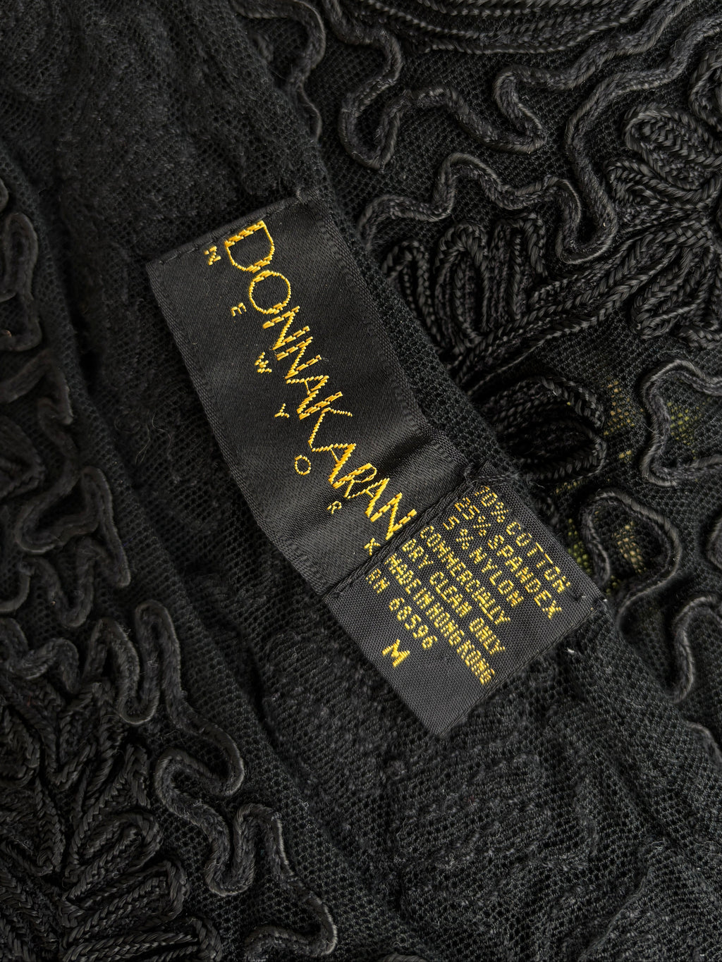 Donna Karan 1990's Brocade Bodysuit - Size XS/S