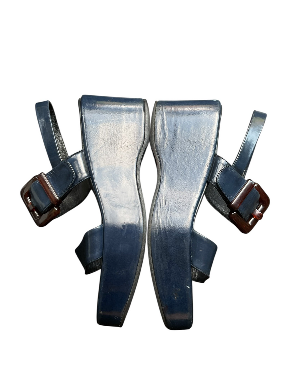 Prada circa S/S 1996 Platform Sandals - Size 9