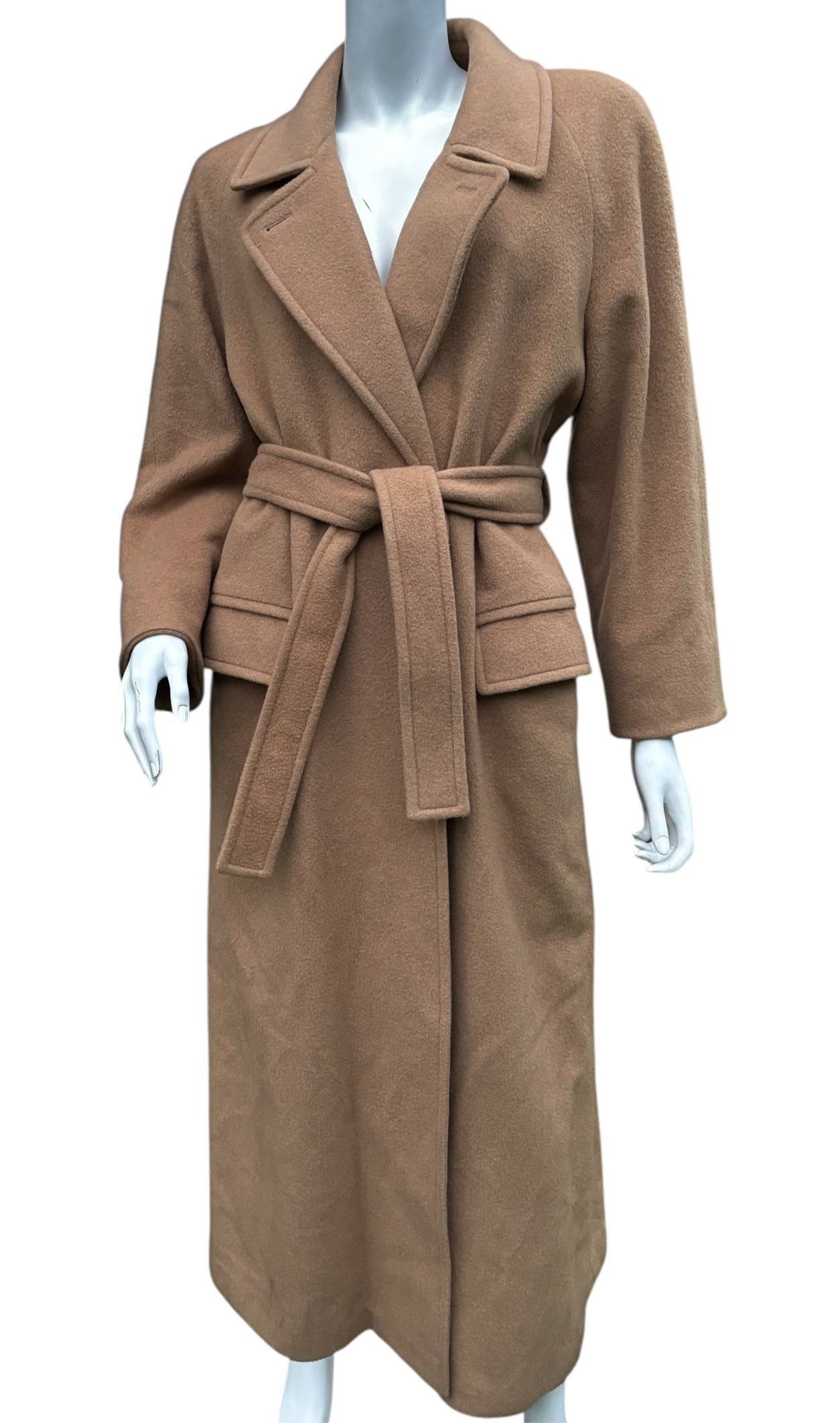 Hermes by Martin Margiela 2003 Camel Coat - Size S