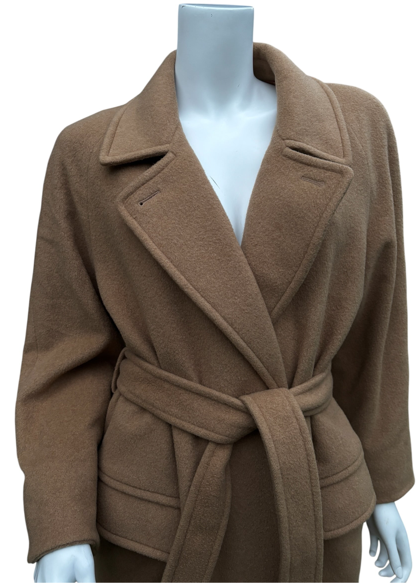 Hermes by Martin Margiela 2003 Camel Coat - Size S