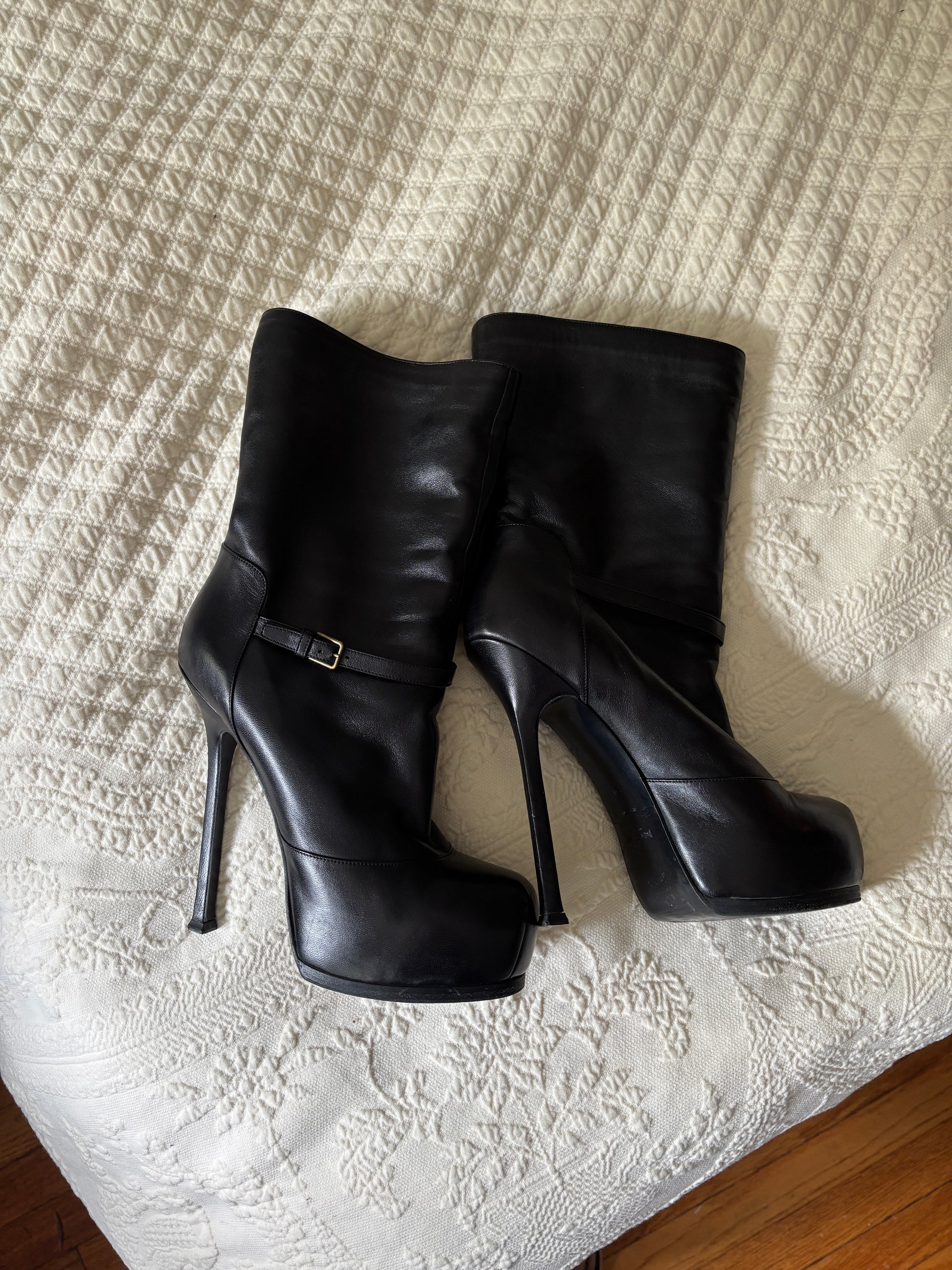 Yves Saint Laurent F/W 2008 Stiletto Boots