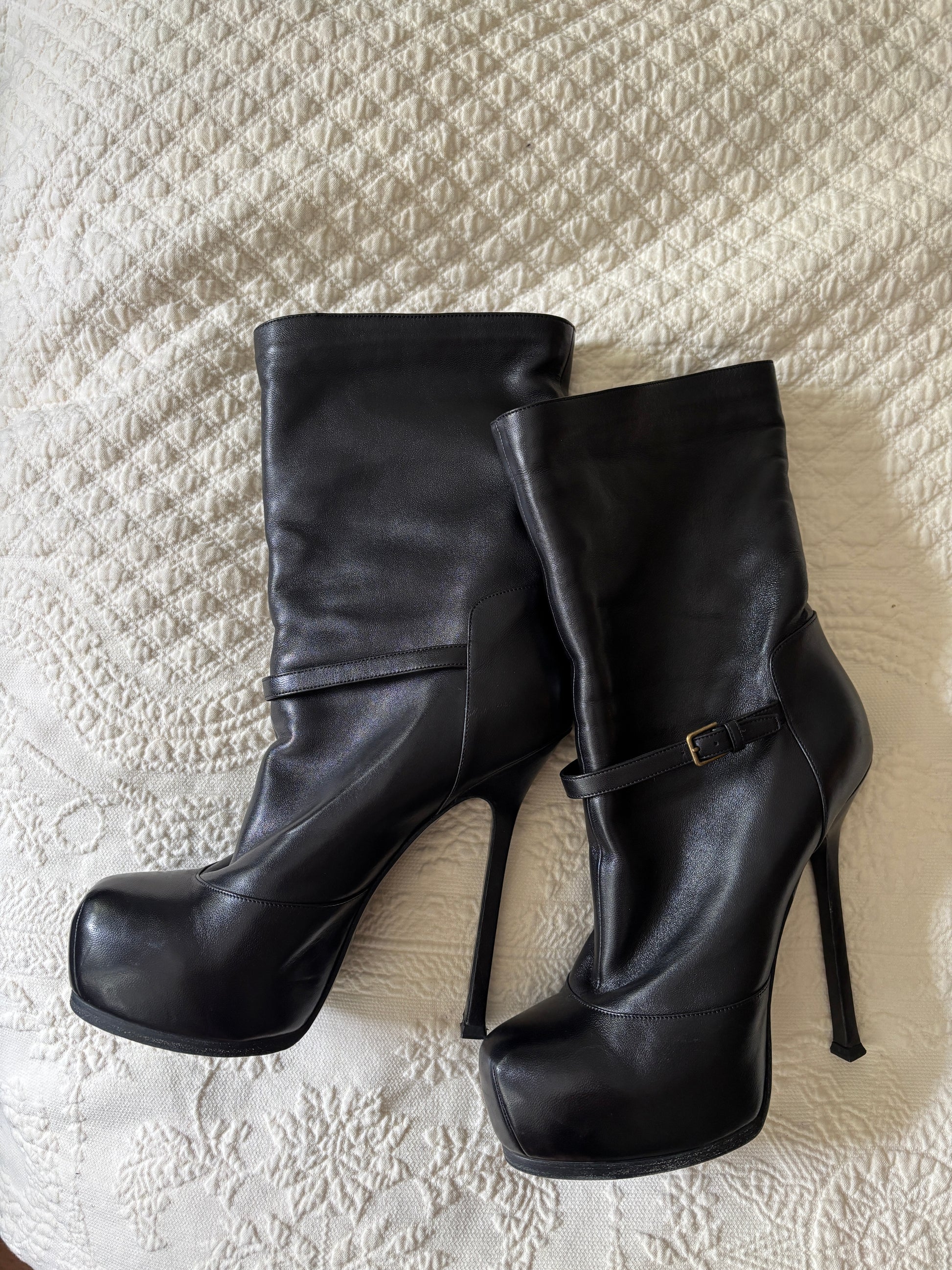 Yves Saint Laurent F/W 2008 Stiletto Boots