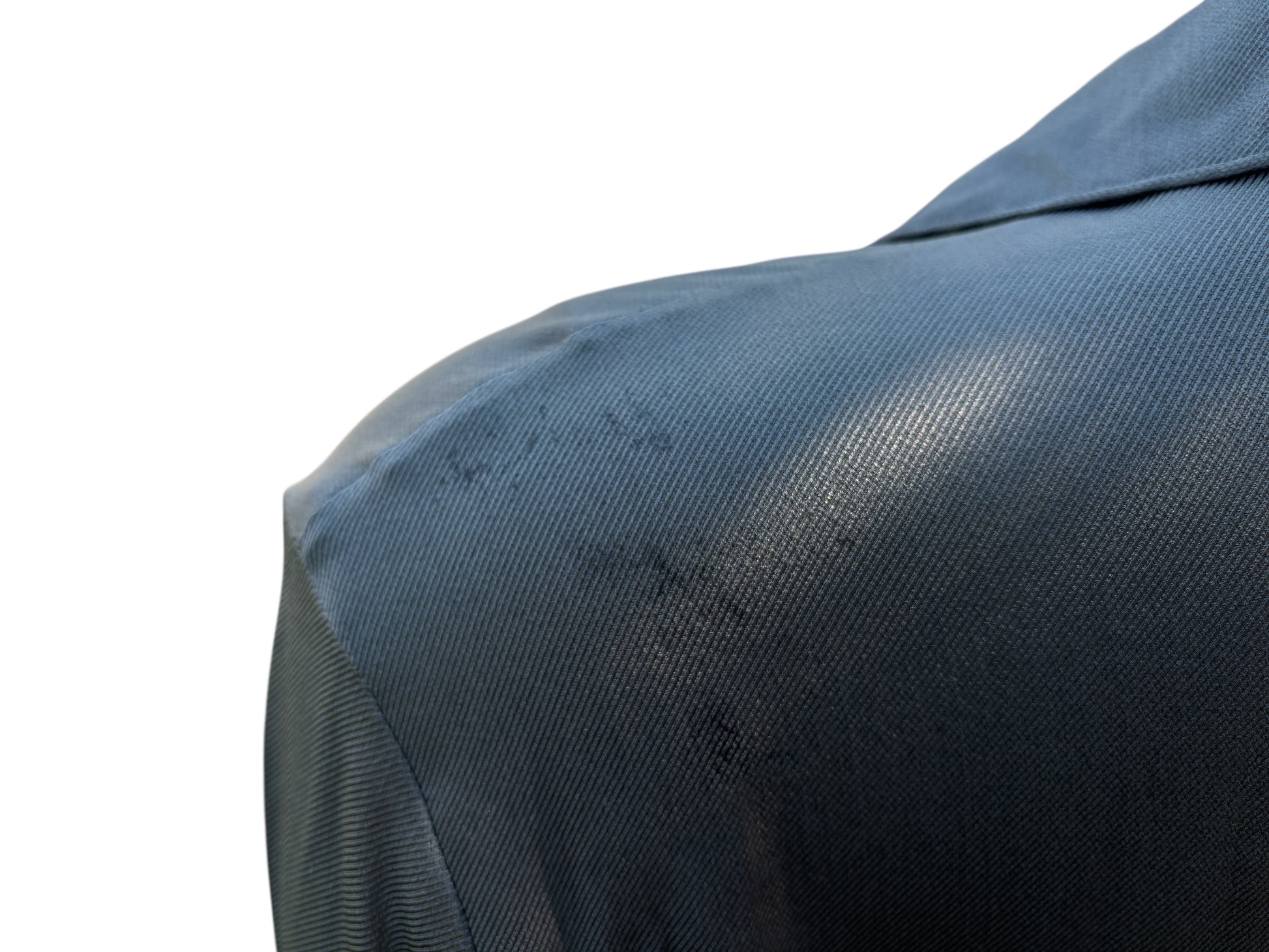 Hermes by Martin Margiela Grey Silk Blouse