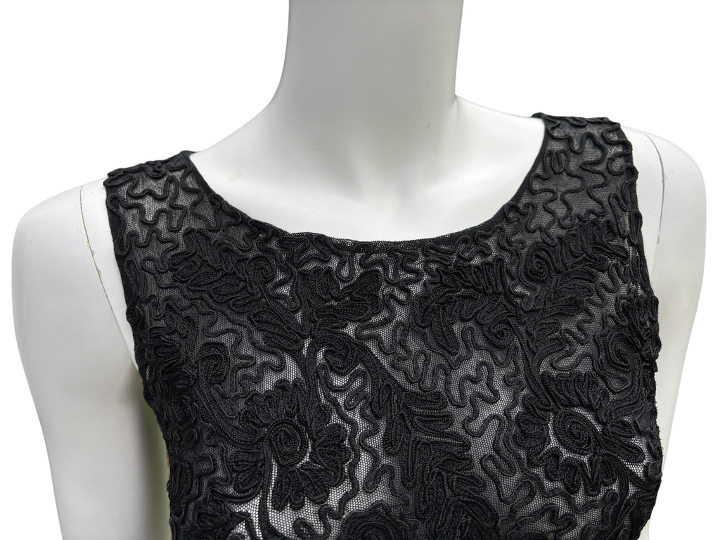 Donna Karan 1990's Brocade Bodysuit - Size XS/S