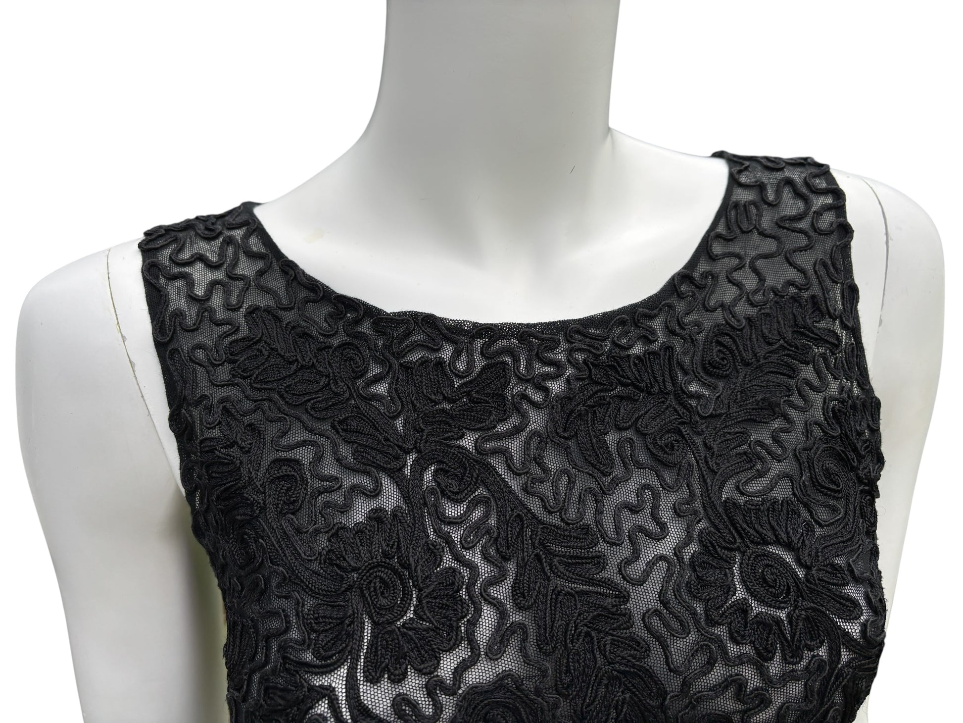 Donna Karan 1990's Brocade Bodysuit - Size XS/S