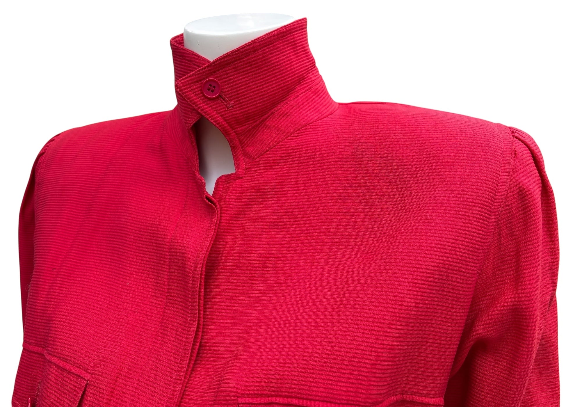 Giorgio Armani Red Cropped Jacket - Size S/M
