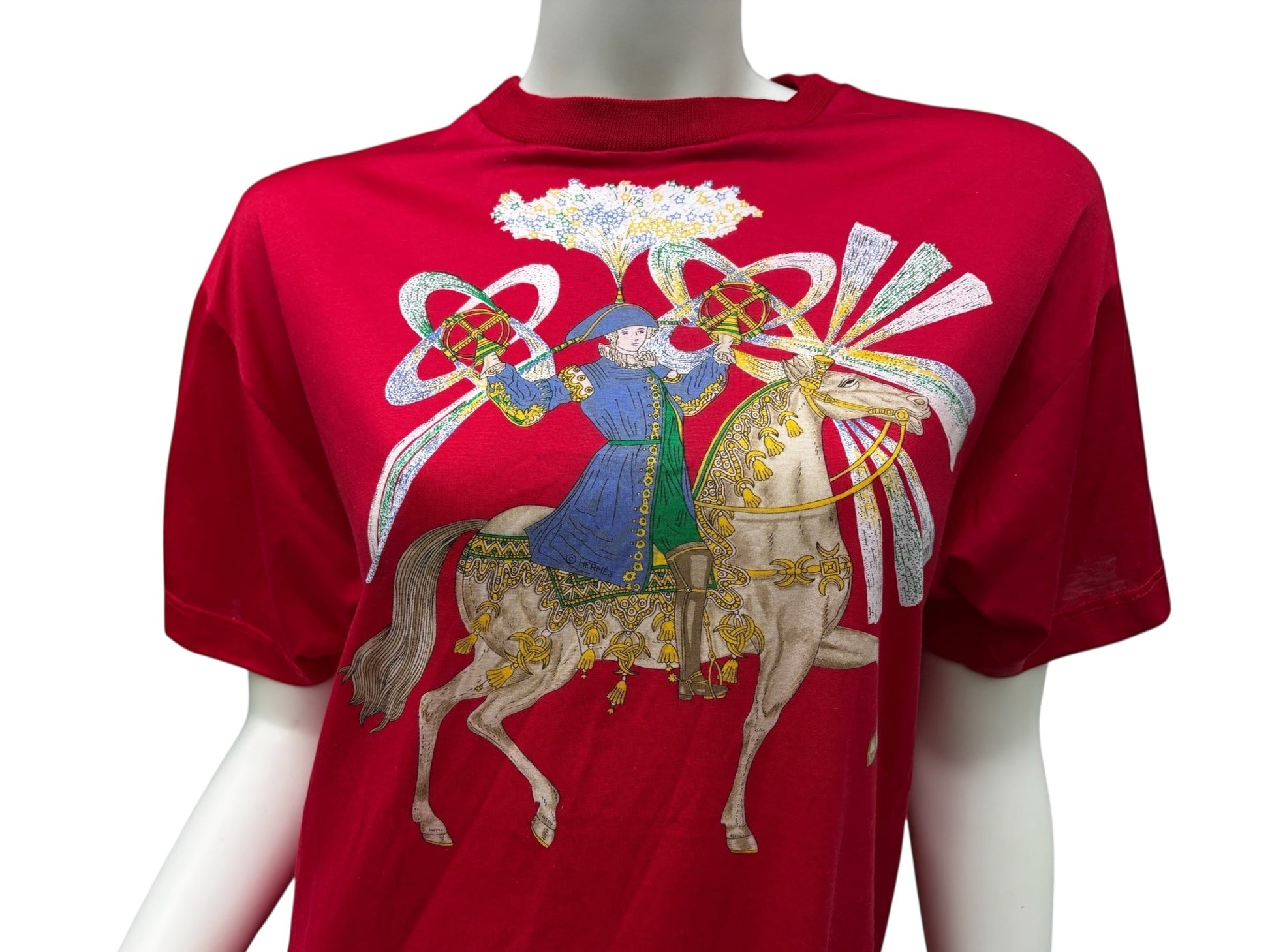 Hermes 1987 Feux d’Artifice 150th Anniversary T-Shirt - Size M