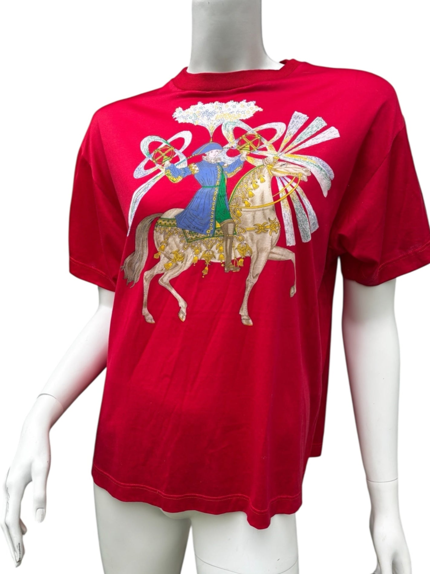 Hermes 1987 Feux d’Artifice 150th Anniversary T-Shirt - Size M
