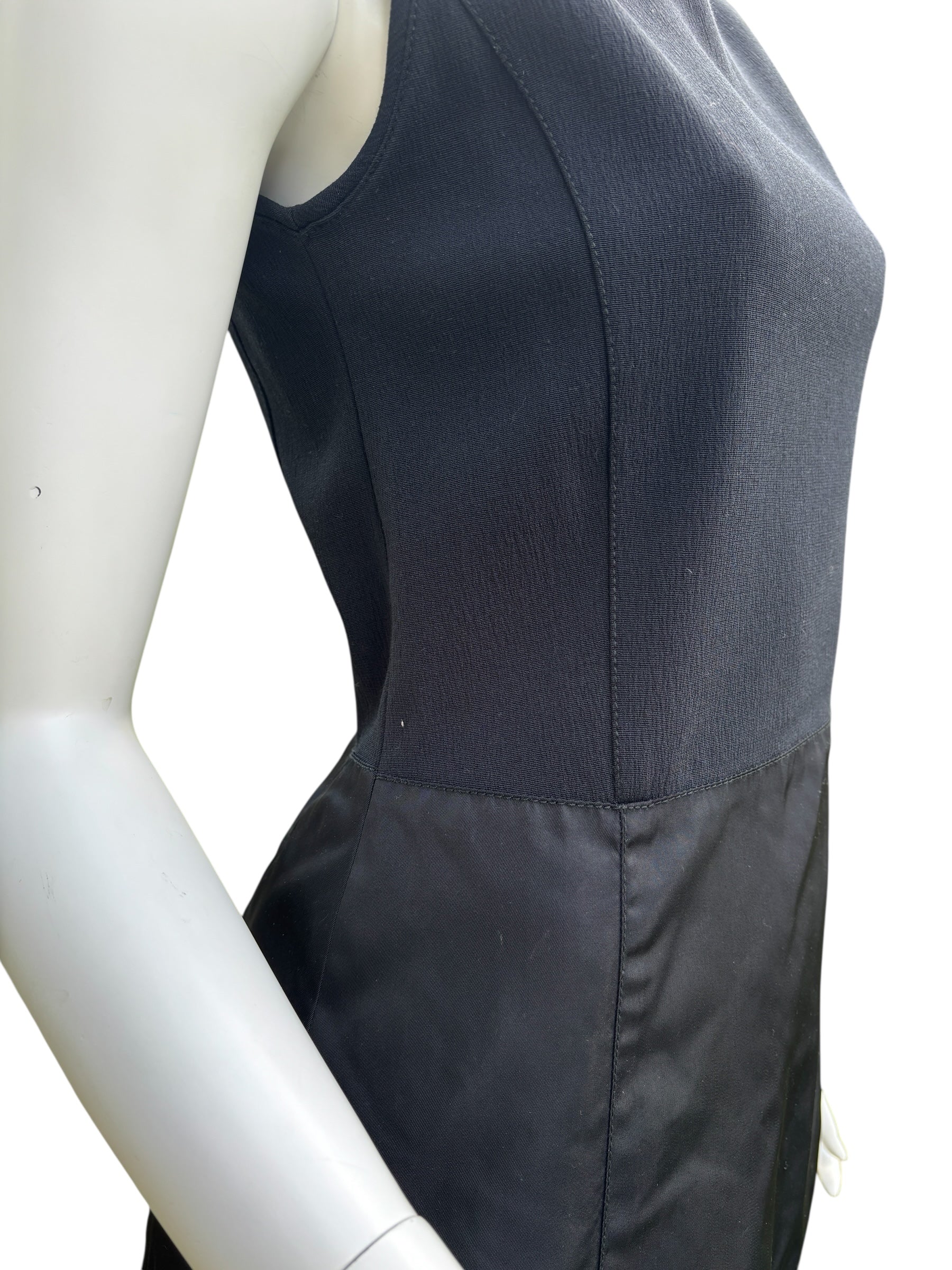 Prada 1990's Nylon Hem Dress