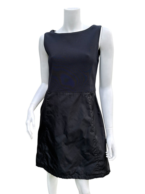 Prada 1990's Nylon Hem Dress