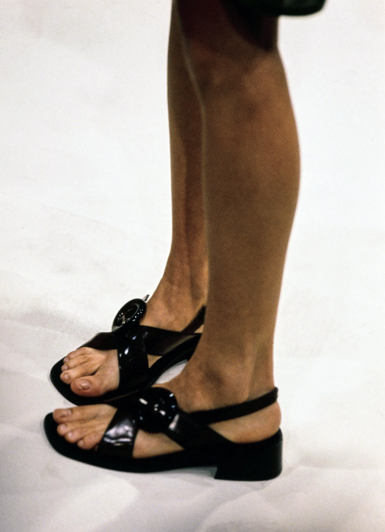 Prada circa S/S 1996 Platform Sandals